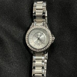 Fossil Riley Silver dial stainless steel watch